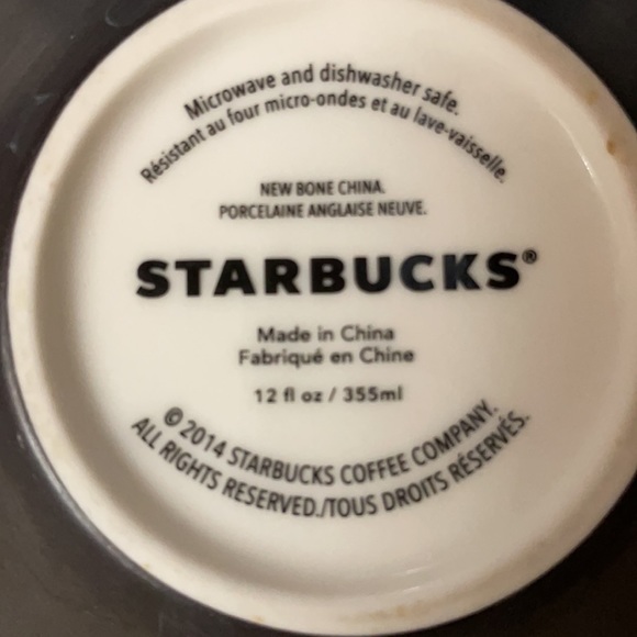 Starbucks 12oz New Bone China Coffee Mug - Picture 4 of 8